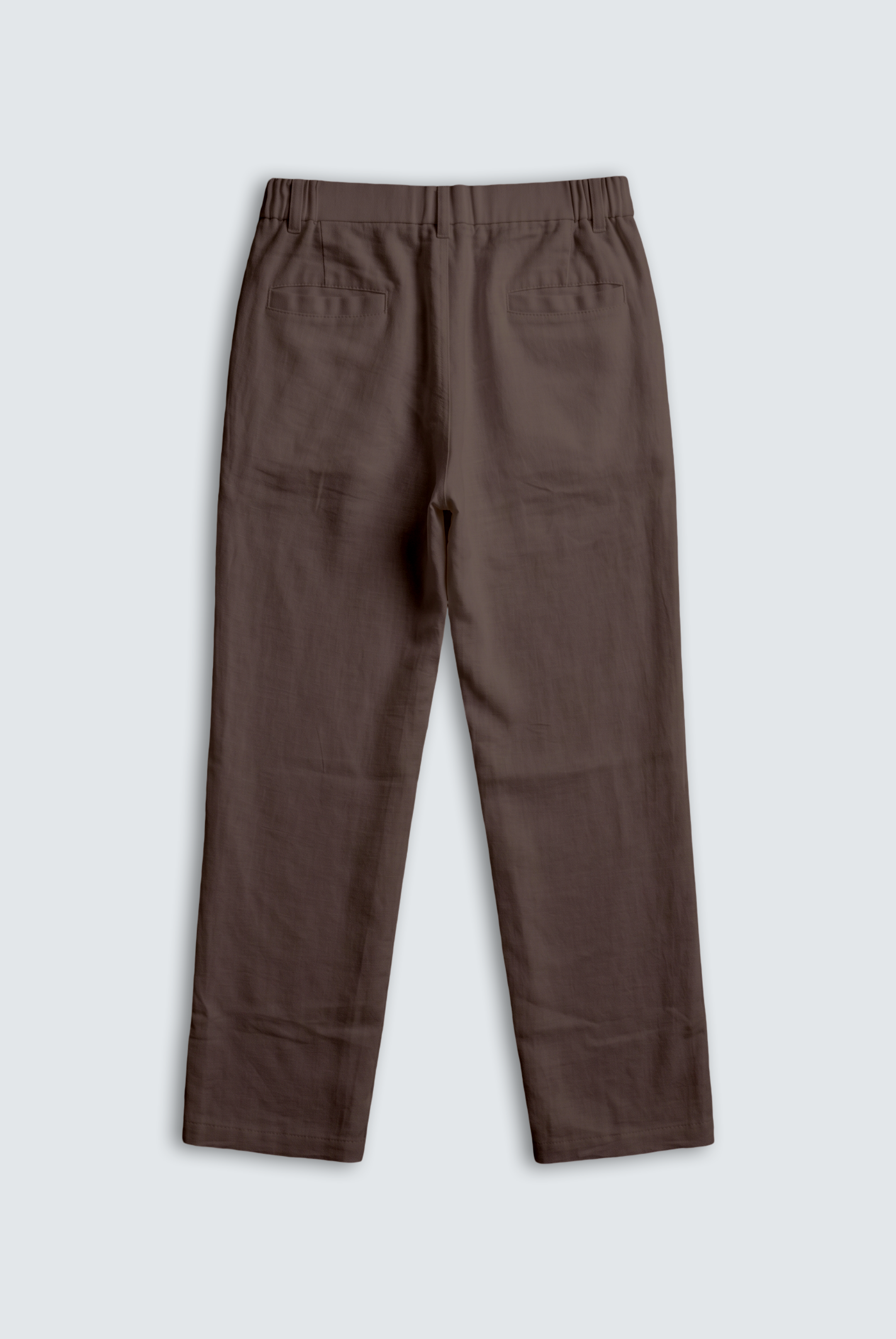 EVRYDAE SEOUL LINEN TROUSER IN EXPRESSO