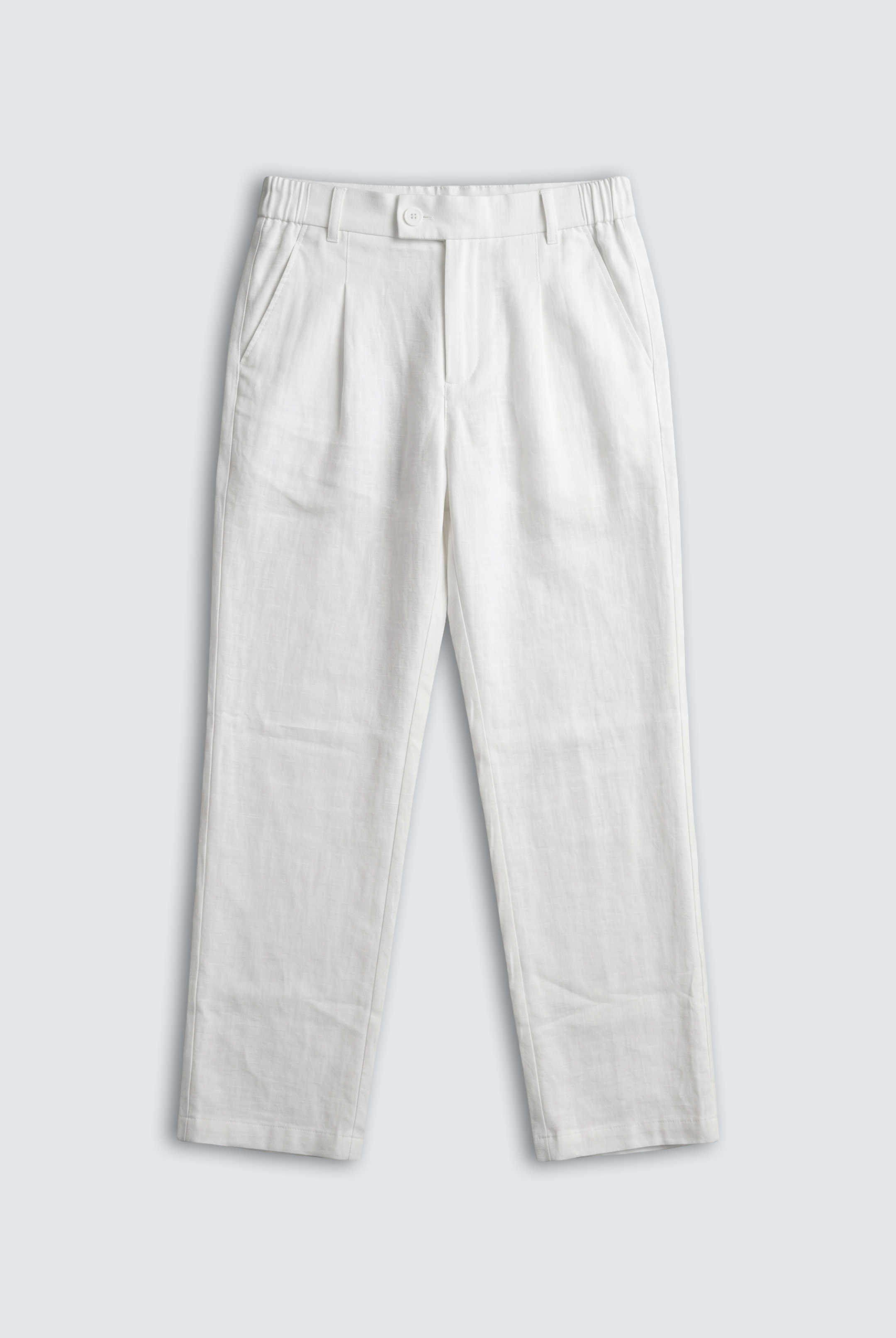 EVRYDAE SEOUL LINEN TROUSER IN MASION WHITE