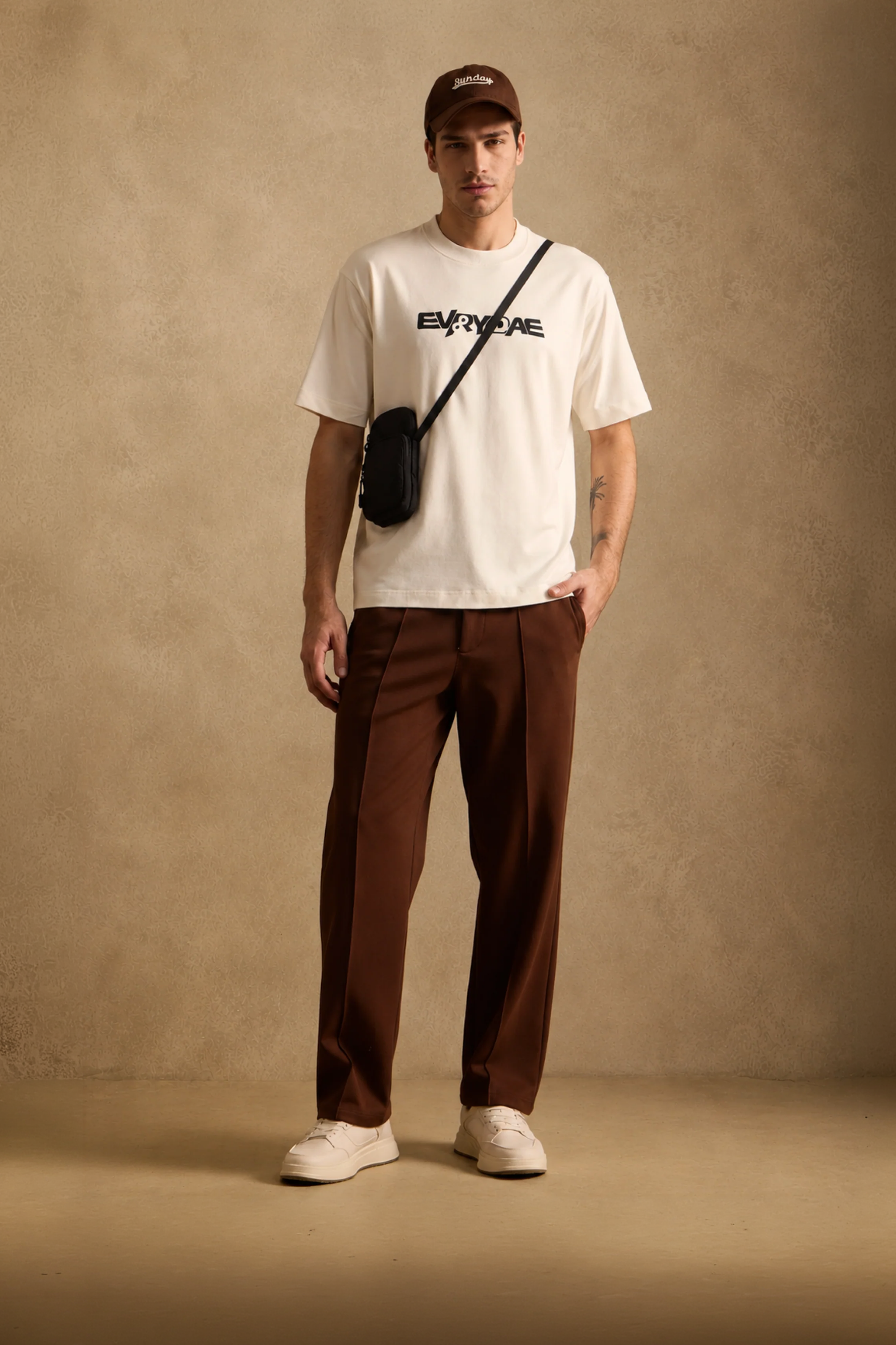 EVRYDAE PIN TUCK PANTS