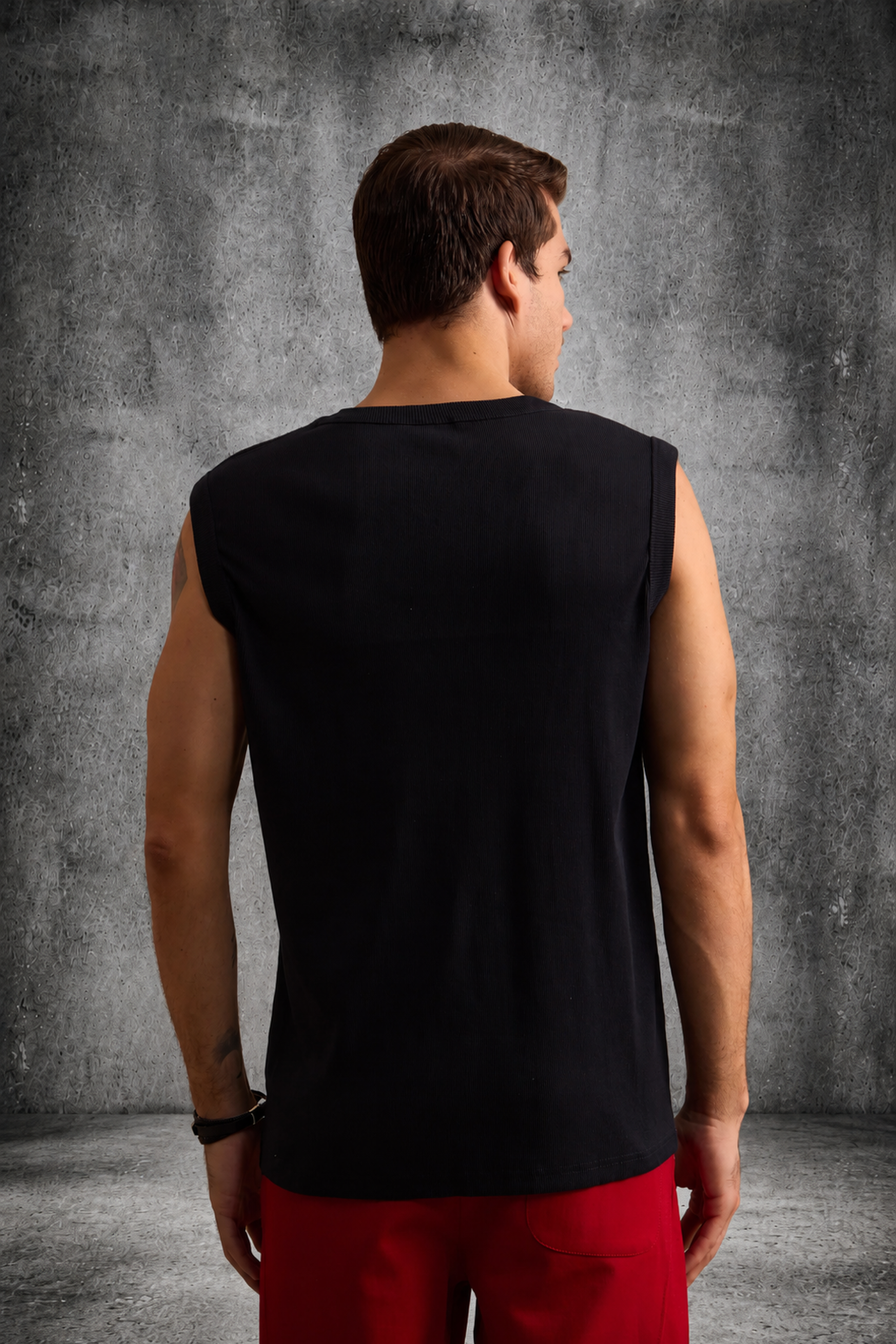 EVRYDAE RIBBED MUSCLE TANK