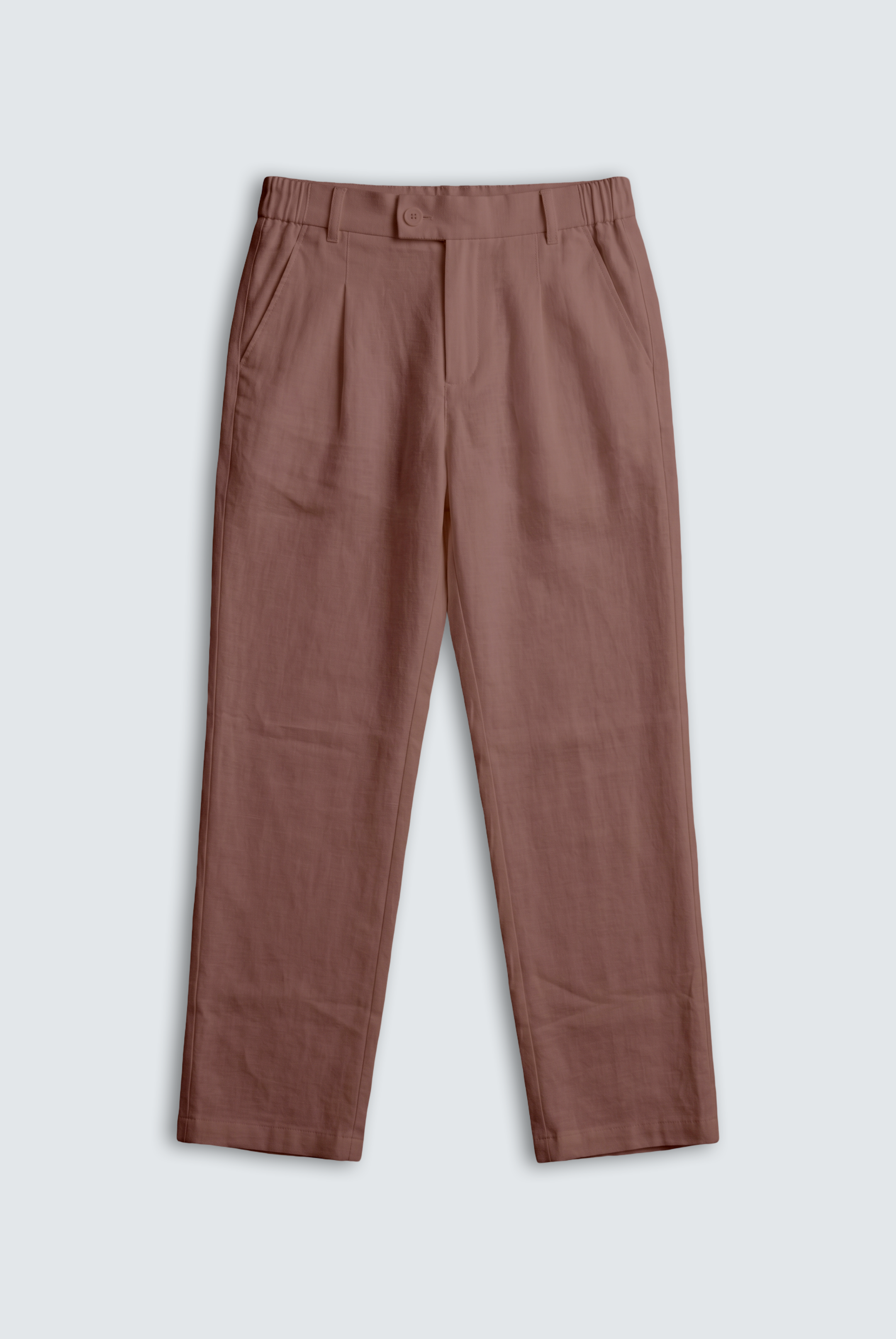 EVRYDAE SEOUL LINEN TROUSER IN SIENNA CLAY