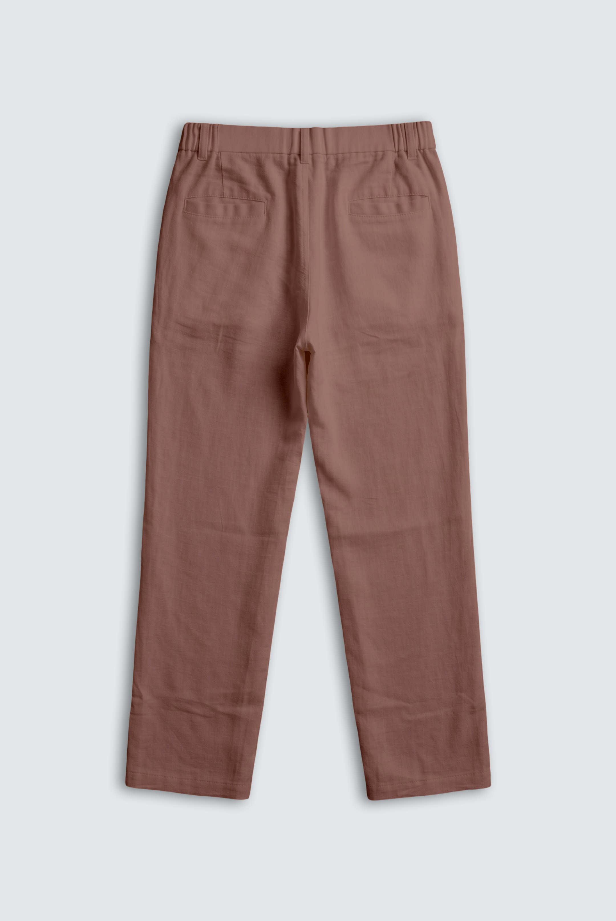 EVRYDAE SEOUL LINEN TROUSER IN SIENNA CLAY