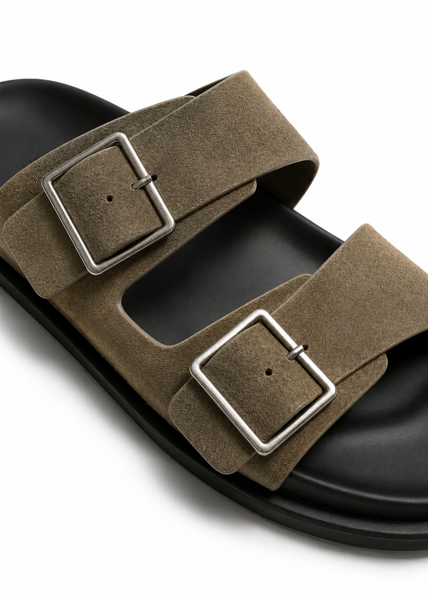 EVRYDAE ALDEN SUEDE SLIDES
