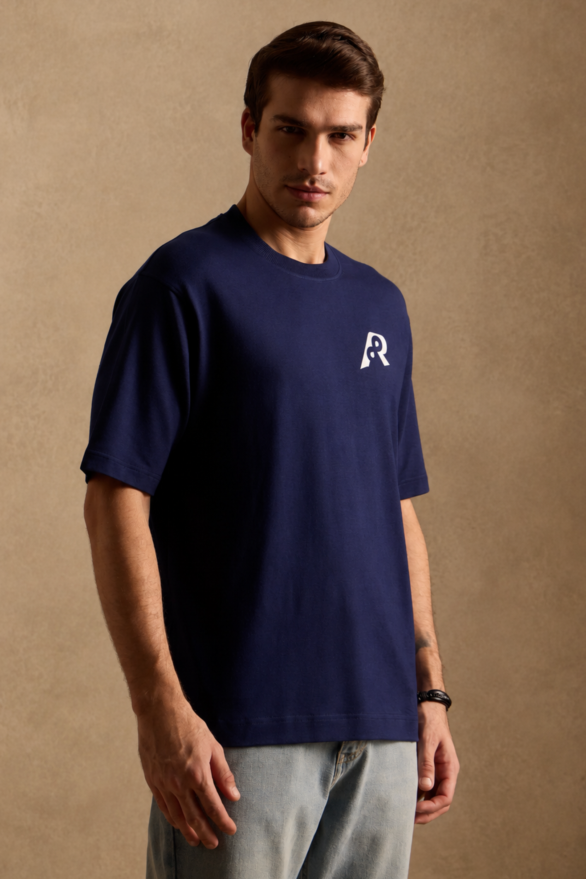 THE BAMBOO CREW TSHIRT IN ROYAL NAVY