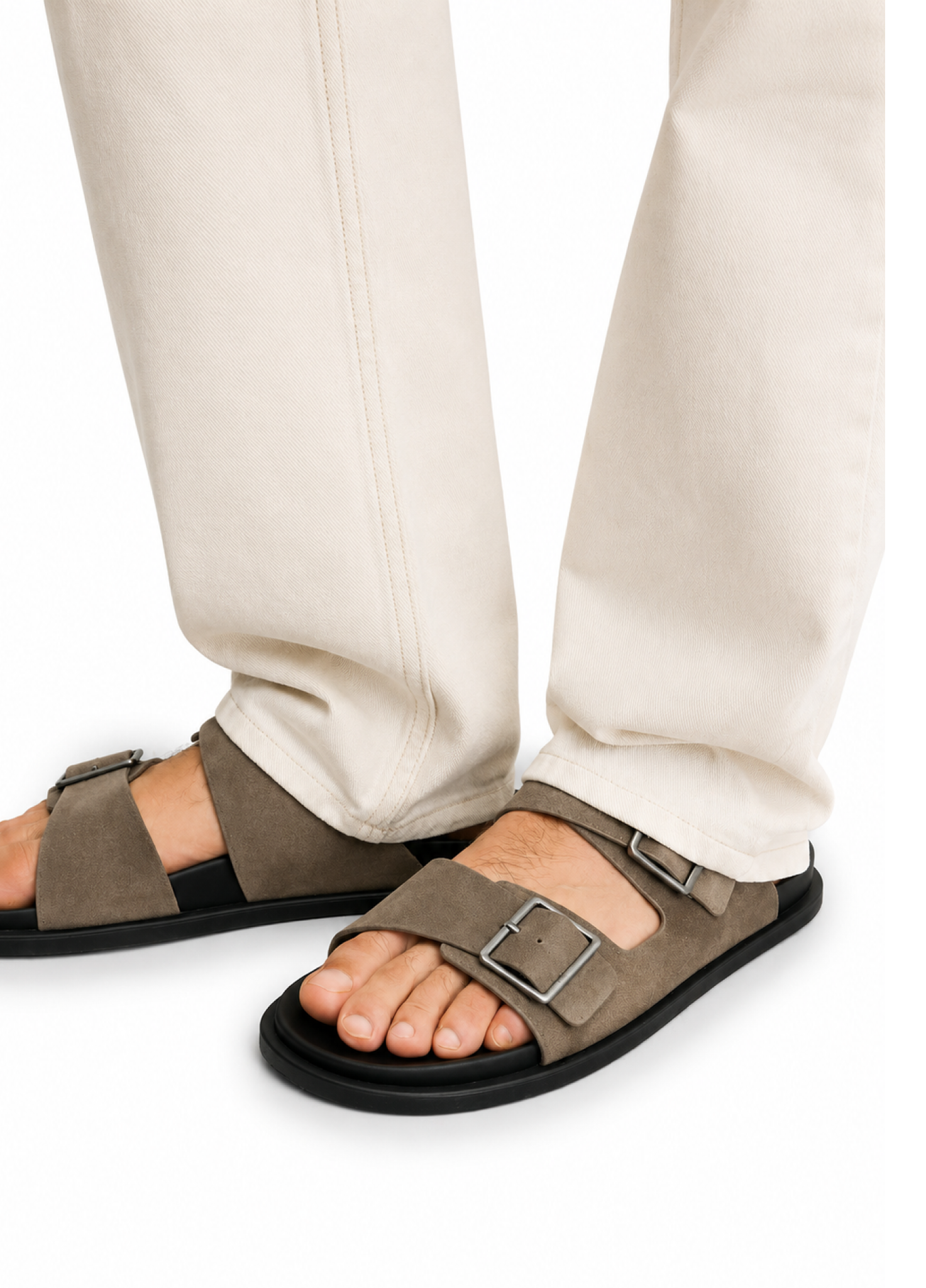 EVRYDAE ALDEN SUEDE SLIDES