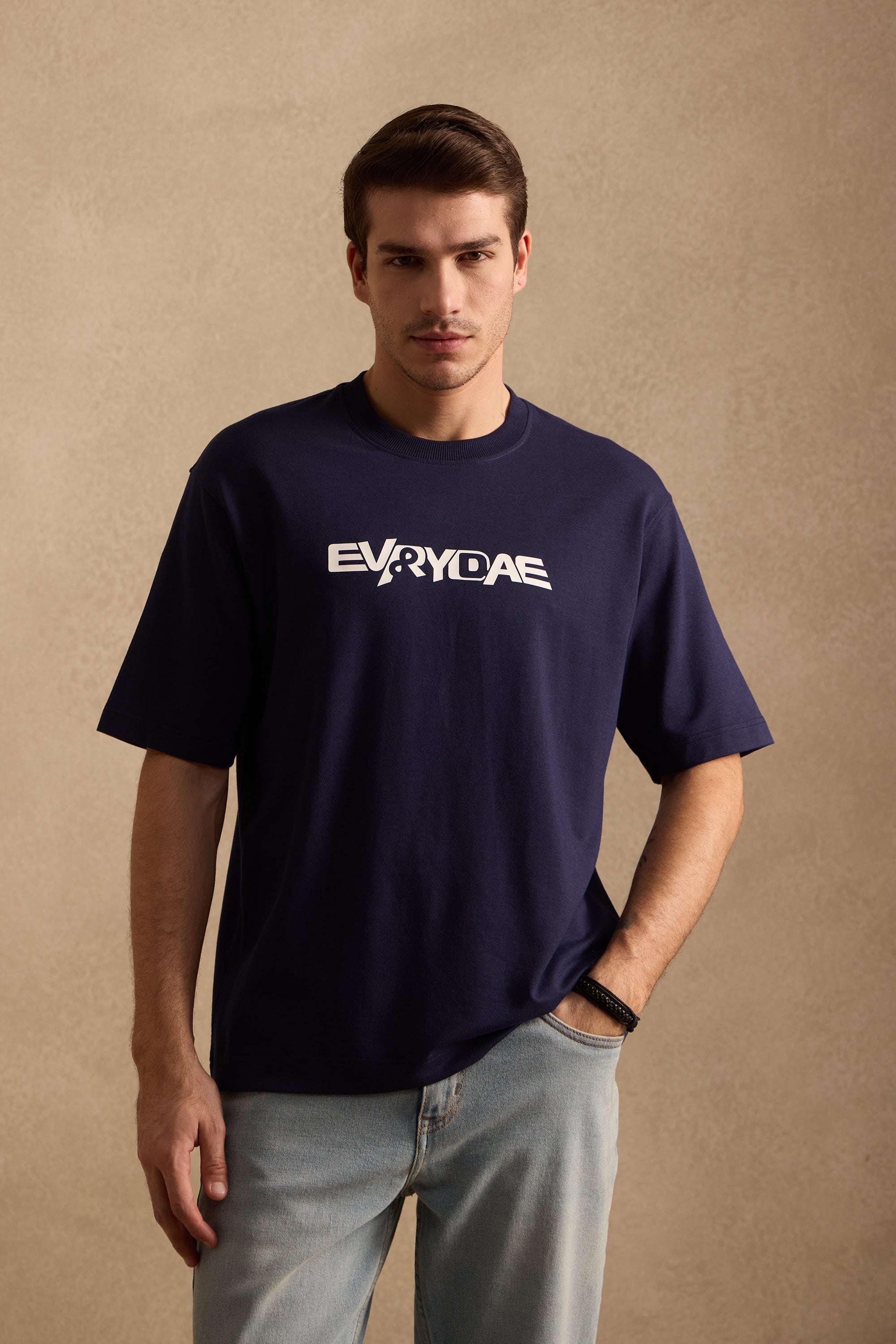 THE BAMBOO CREW TSHIRT IN ROYAL NAVY