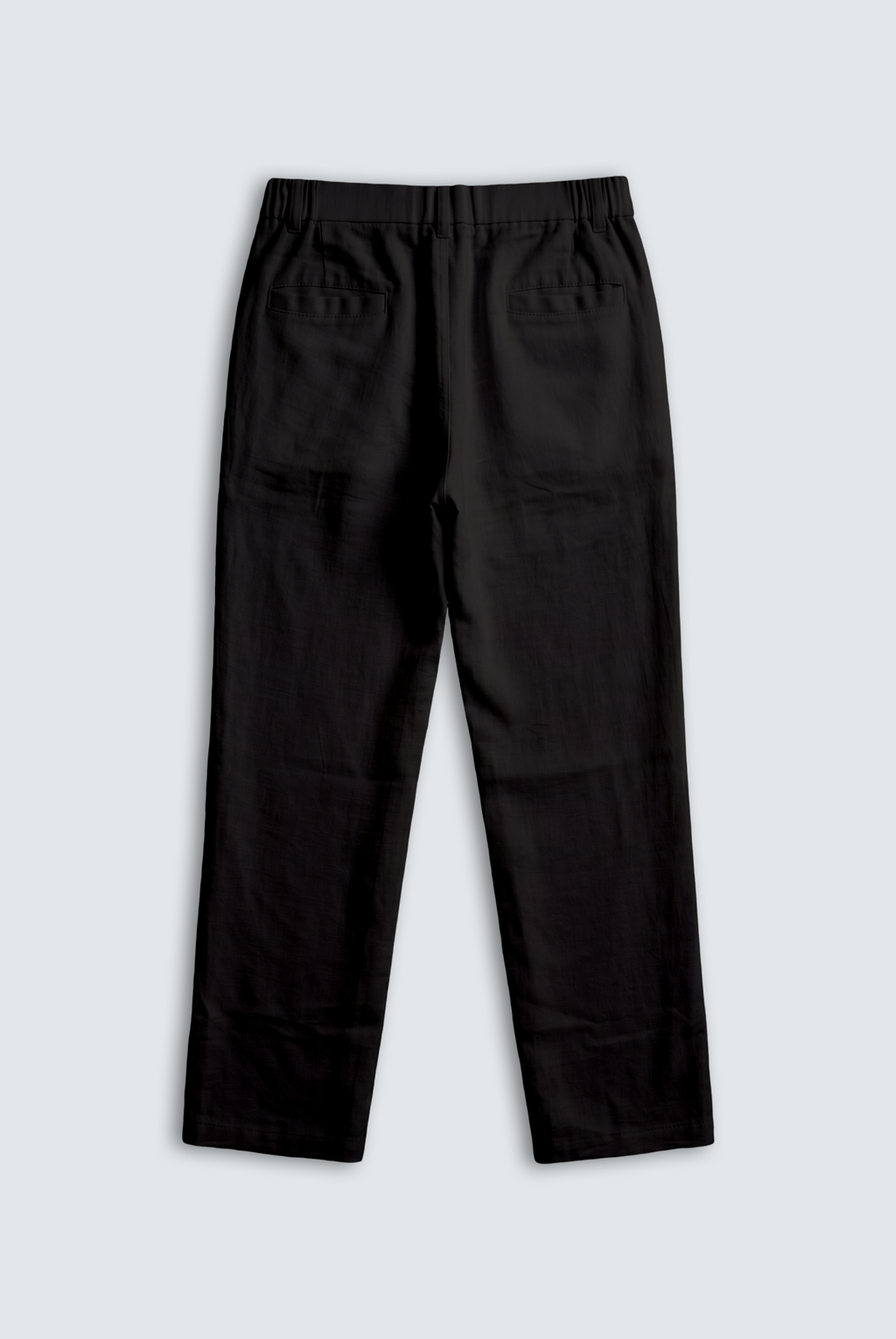 EVRYDAE SEOUL LINEN TROUSER IN DARK KNIGHT