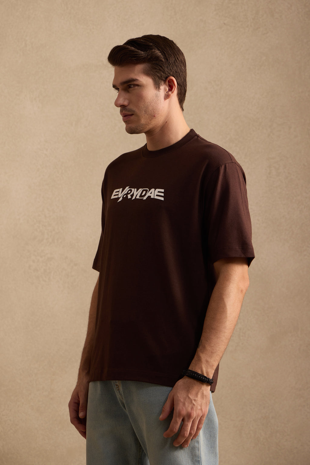 THE BAMBOO CREW NECK IN EXPRESSO BROWN