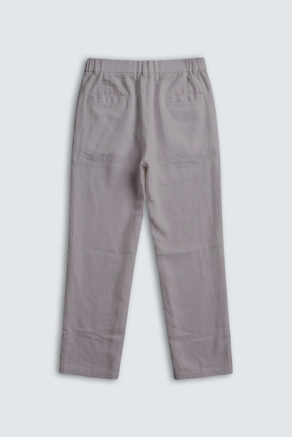 EVRYDAE SEOUL LINEN TROUSER IN ASH GREY