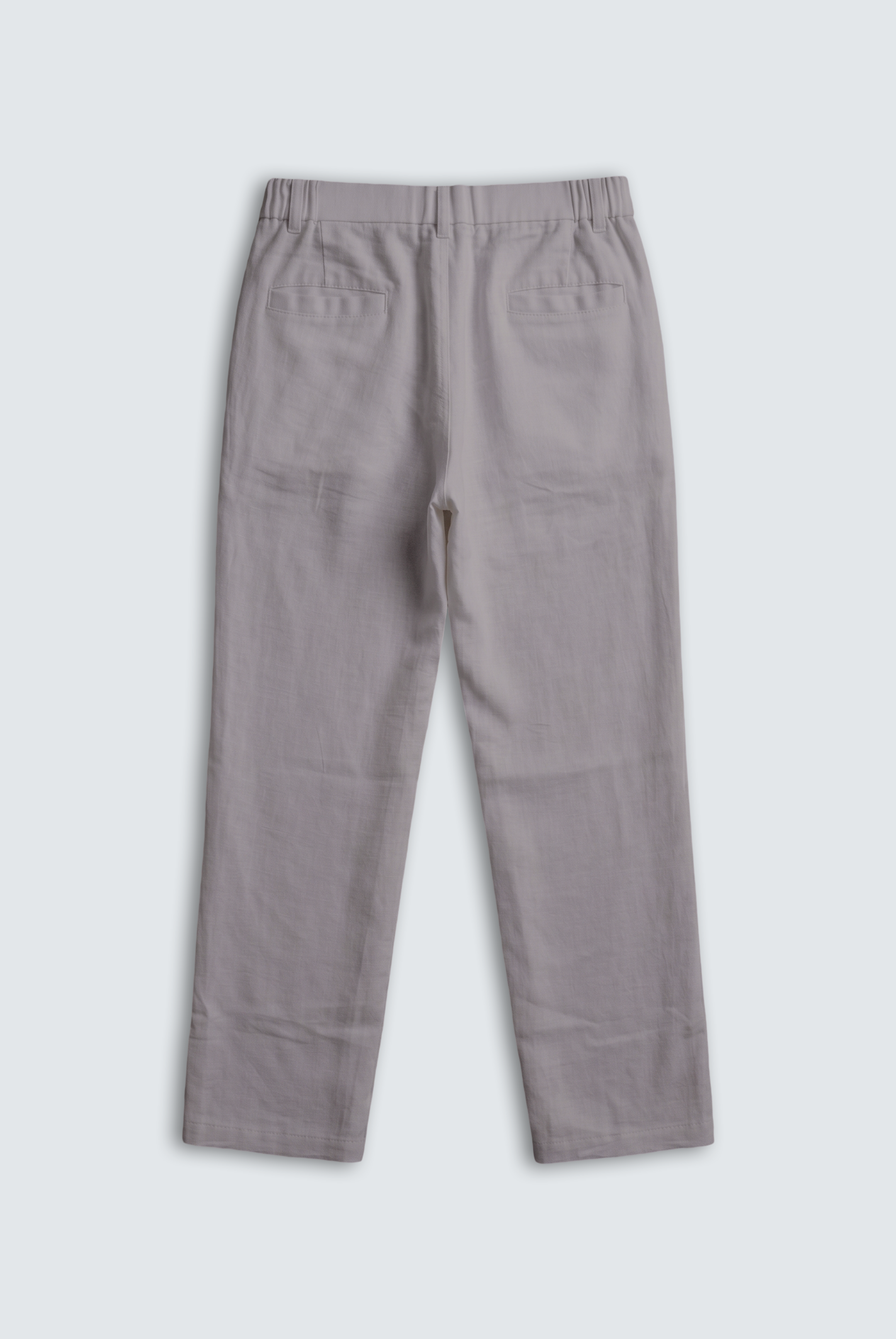 EVRYDAE SEOUL LINEN TROUSER IN ASH GREY