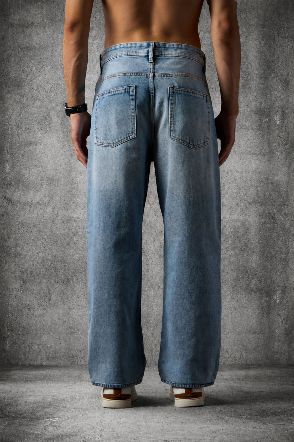 THE EASE DENIM IN FADED INDIGO