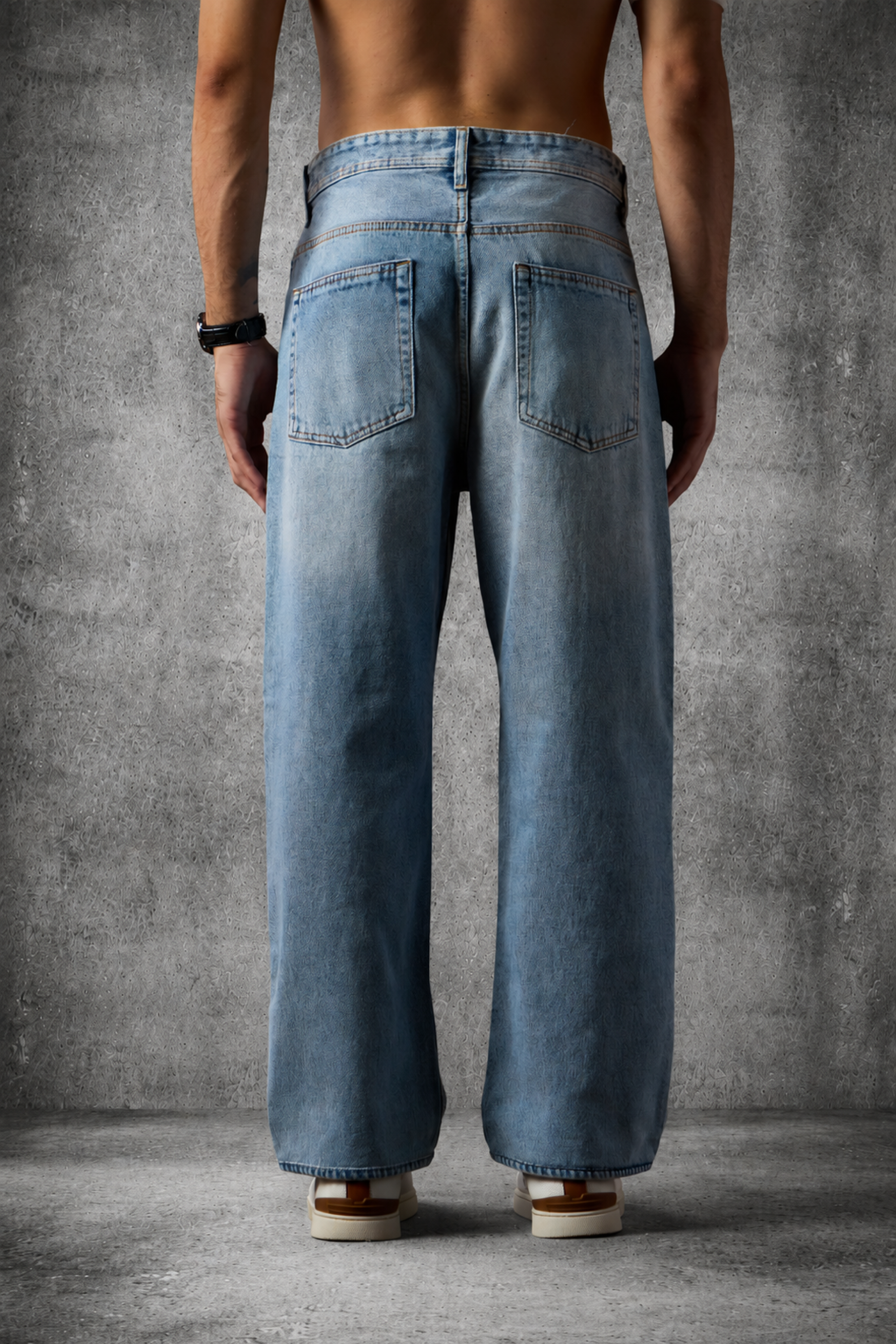 THE EASE DENIM IN FADED INDIGO