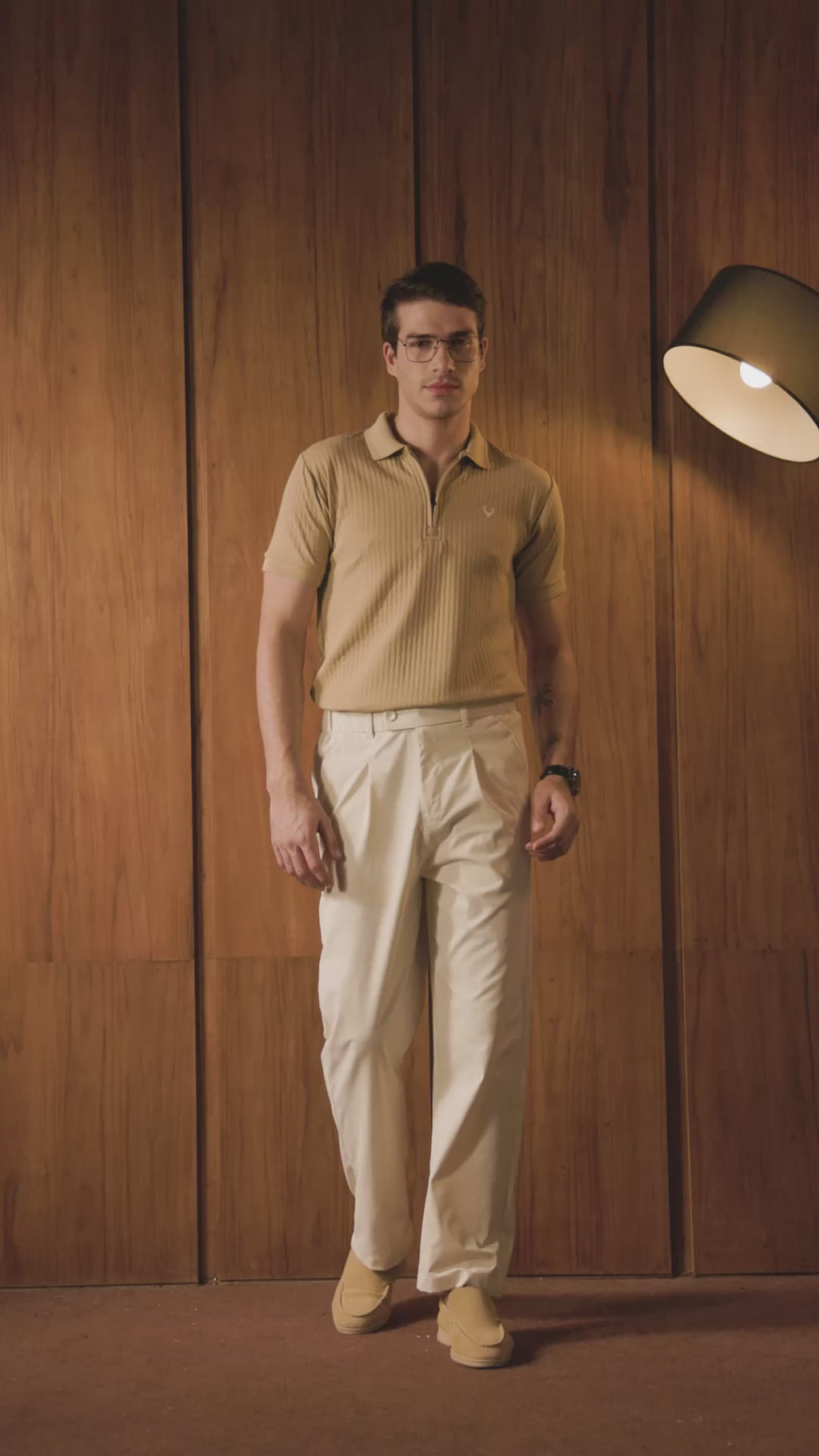THE SEOUL AIR PANTS IN SOFT CREAM